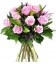 12 Rosas Cor de Rosa